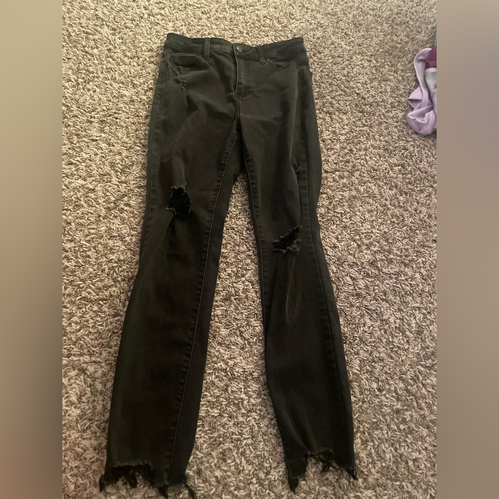 Black Ripped Jeans